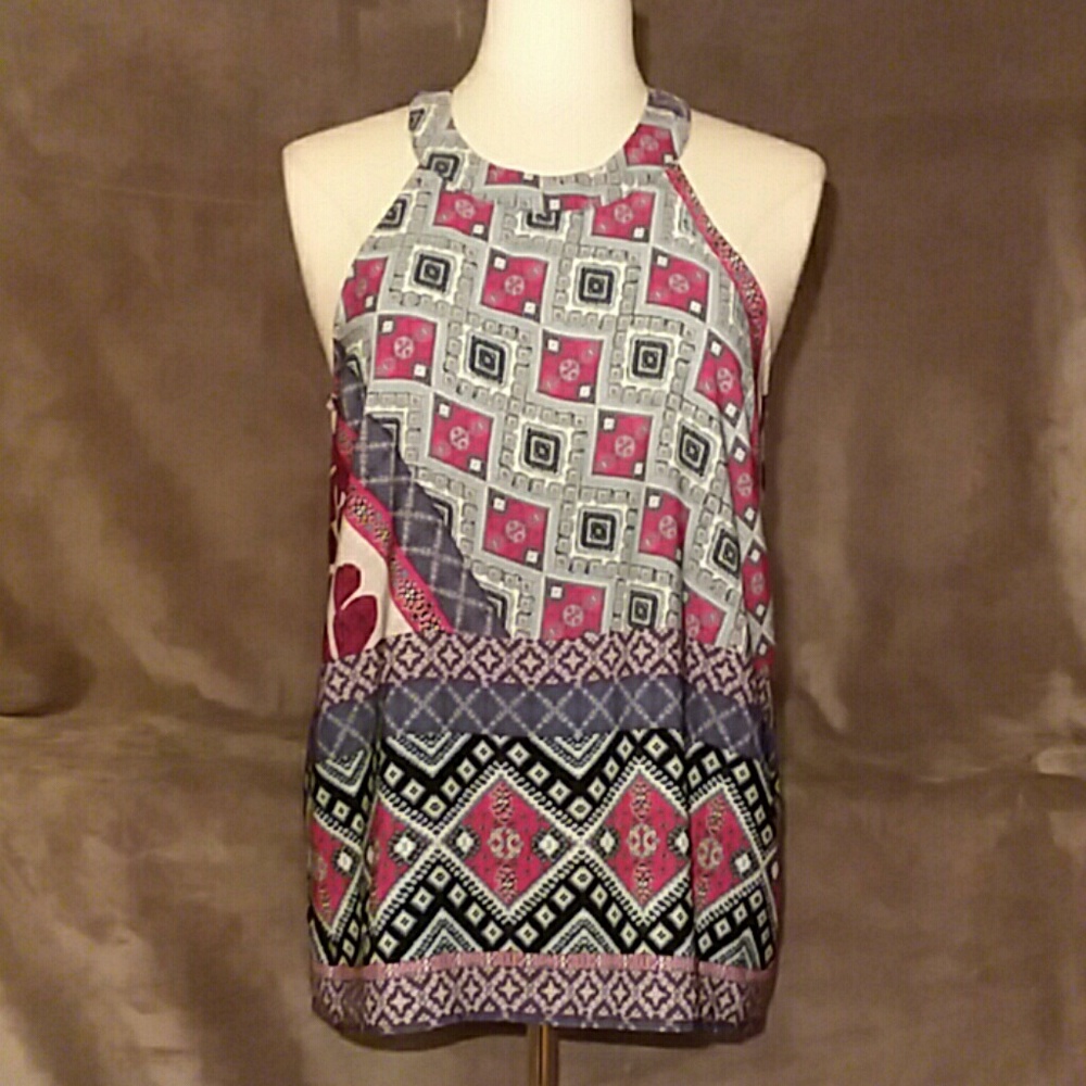 Monteau Boho Halter Top